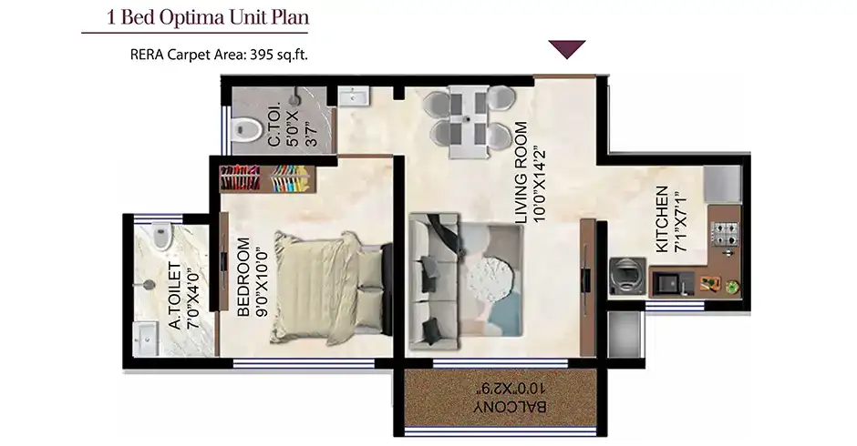 Venus Skky City Floor Plans